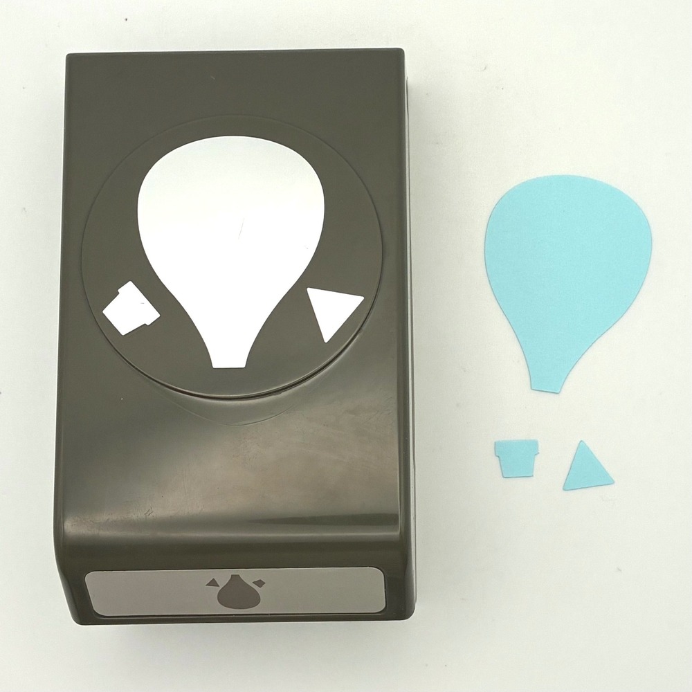 Stampin Up Hot Air Balloon Builder Paper Punch Card Making Craft Broken Lock